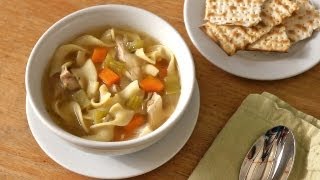 Easiest Chicken Soup from Leftover Chicken  The Easiest Way [upl. by Lune312]