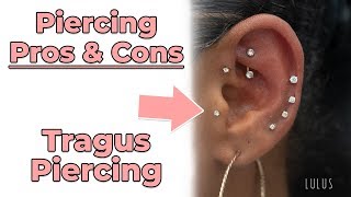 Tragus Piercing Pros amp Cons  Lulus Body Piercing [upl. by Marcin]