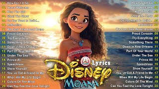 Disney Songs Lyrics ✨ Relax At The Beginning Of The Week With Classic Walt Disney Movie Soundtracks [upl. by Mia443]