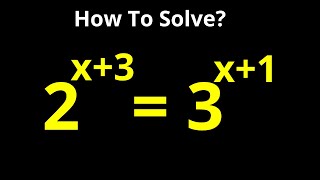 Solving A Beautiful Exponential Problem With Different Base  Math Olympiad [upl. by Ahsaenat]