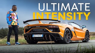 Lamborghini Aventador SVJ Roadster Review Roof Down Pulse UP 4K [upl. by Aloibaf590]