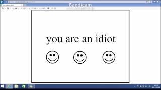 有名なウイルスサイト「Youareanidiot」にアクセスしてみた。 [upl. by Repooc829]