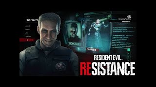 5343 Minutes Of Nicholai Gameplay  Resident Evil Resistance [upl. by Naitsyrk20]