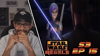 Star Wars Rebels Season 3 Episode 11 Reaction  Visions and Voices [upl. by Esinned]