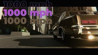 A 1000 MPH Car Through the City Heres What It Looks Like [upl. by Neurath553]