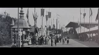 Berliner Gewerbe Ausstellung 1896 in Bildern Treptower Park Berlin [upl. by Lurlene]