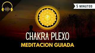 SANA tu chakra PLEXO en 5 MINUTOS con esta meditación guiada 💛 [upl. by Akkeber]