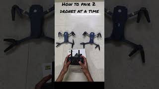 how to pair 2 drones at a time by 1 remote [upl. by Atterual301]