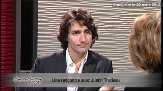 Justin Trudeau  Ginette Gratton reçoit  tv Rogers [upl. by Dripps]