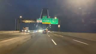 Crossing the Verrazano Bridge Cruzando el Puente Verrazano [upl. by Croydon]