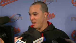 Ubaldo Jiménez on his relief outing vs the Red Sox [upl. by Anyrtak454]