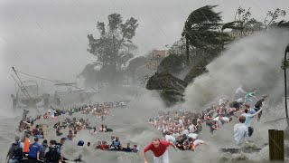 Wind of 160 kmh and flooding Powerful cyclone Cheneso hit Madagascar [upl. by Ahsaeit]