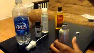 Tutorial Vegetable Glycerin Mix Mist Spray [upl. by Okime]