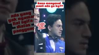 Reaksi rizky nazar 1 panggung dengan syifa shorts syifahadju rizkynazar [upl. by Eicirtap]