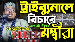 আজ অপরাধ ট্রাইব্যুনালে তোলা হবে ১৪ আসামিকে। কবির বিন সামাদ ওয়াজ।kobir bin Samader waz। thikana tv [upl. by Catina662]