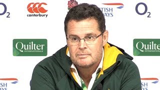 England v South Africa  Rassie Erasmus amp Siya Kolisi Post Match Press Conference [upl. by Nycila376]