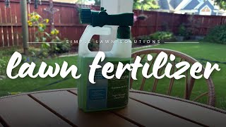 Transform Your Lawn FAST 🌱 Ultimate Liquid Fertilizer Review  Simple Lawn Solutions 2800 [upl. by Dudden]