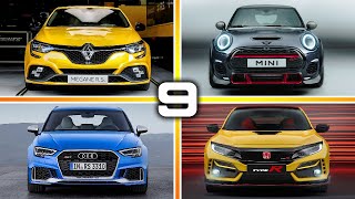 TOP 9 FASTEST HOT HATCHBACKS IN THE WORLD 2021 [upl. by Shaffer449]