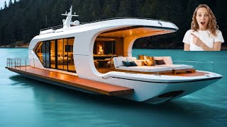 15 Luxurious Houseboats That Will Blow Your Mind [upl. by Odnumde]