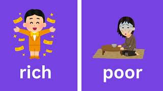 opposite words in english  opposites for kindergarten  Antonyms [upl. by Esiuqram]