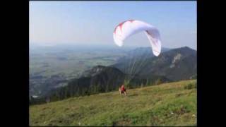 Jochberg Gleitschirmfliegen Soaren und Paragliden in Kochel [upl. by Akiemaj]