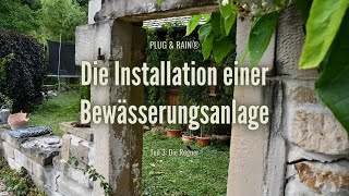 DVS Beregnung Installation einer Bewässerungsanlage Teil 3  Montage der Hunter MP Rotatoren [upl. by Naejeillib]