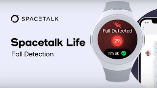 Spacetalk LIFE the SAFE and stylish SMART WATCH for SENIORS  learn the Fall Detection feature [upl. by Siletotsira845]