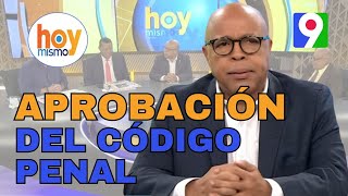 Alfredo Pacheco explica lo sucedido con la aprobación del Código Penal  Hoy Mismo [upl. by Helyn]