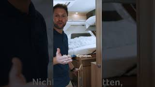 Das Schlafzimmer mit extra Stauraum  Sondermodell KNAUS SKY TI PLATINUM SELECTION 650 MEG [upl. by Ilke]