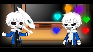 Undertale au react Seraphim vs Ultra SansGacha clubAnimation ENG 🇺🇲RUS 🇷🇺 [upl. by Ehcrop]