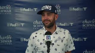 Callum Tarren Thursday Flash Interview 2024 Charles Schwab Challenge © PGA Tour [upl. by Socha]