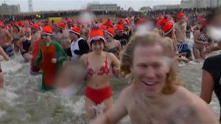 Nieuwjaarsduik Noordwijk 2019 [upl. by Yahsat531]