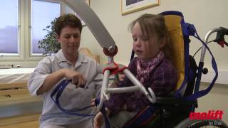 How to use a Molift Paediatric Sling [upl. by Fiedling]