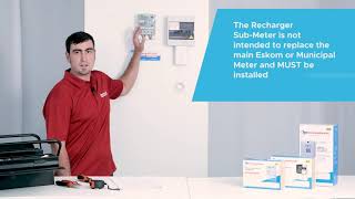 Installing a Recharger 80 AMP Single Phase Prepaid Meter [upl. by Byrd]