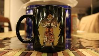 Goku super saiyan heat color changing mug [upl. by Alleber]