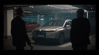 Christoph Waltz and Oliver Zipse test drive the BMW iX [upl. by Ivor]