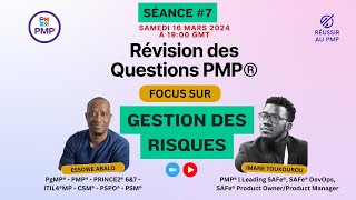 7em Révision des Questions PMP®  Gestion des Risques [upl. by Alejoa]