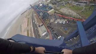 The Big One Pepsi Max POV At Blackpool Pleasure Beach [upl. by Lahcim]