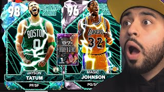 ITS OVER We got the First Galaxy Opal with Galaxy Opal Jayson Tatum and New Cards NBA 2K25 MyTeam [upl. by Otilopih]