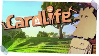 A World of Cardboard  1  Cardlife PreAlpha Gameplay [upl. by Weismann]