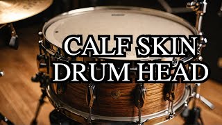 I Tried the New Earth tone calfskin Snare Drum Head  WOW [upl. by Alor]