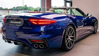 NEW 2025 Maserati GranCabrio Trofeo  Interior and Exterior Walkaround [upl. by Ogeid]