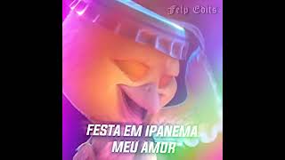 Festa Em Ipanema Meu Amor  Funk Remix  Dance [upl. by Goeger]