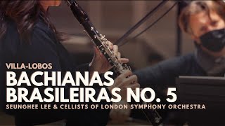 VillaLobos • Bachianas Brasileiras No 5 • Seunghee Lee • Arranged for Clarinet amp Cellos [upl. by Lehcor]