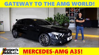 The Mercedes AMG A35 Is A Gateway To The AMG World Car Feature [upl. by Allenad]