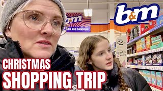 BampM CHRISTMAS SHOPPING TRIP  Vlogmas DAY 7  The Sullivan Family [upl. by Harlow111]