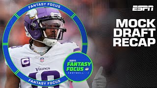 12Team PPR Mock Draft  Fantasy Focus 🏈 [upl. by Akym]