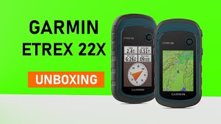 Garmin eTrex 22x Unboxing HD 0100225601 [upl. by Anairda]