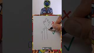 Drawing A Hand😍😍 shortsfeed shorts trending ytshorts [upl. by Middle260]