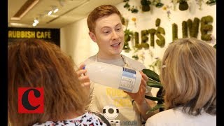 Ecover uses Rubbish Cafe to educate consumers on clean living [upl. by Tarrance]